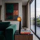 Hospitality furniture - Black Textured Floor Lamp - www.oroatrade.com