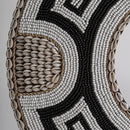 Geometrical Bamboo Beads Decorative Figure | Vical Home Blacke