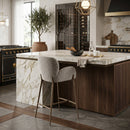 Gray Cotton Counter Stool | Vical Home Gerb