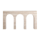 Beige Travertine Arched Console Table | Vical Home Thiennes