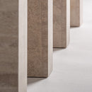 Beige Travertine Arched Console Table | Vical Home Thiennes