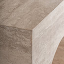 Beige Travertine Arched Console Table | Vical Home Thiennes