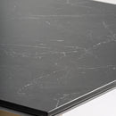 Black Porcelain Square Bar Table | Vical Home Tasque