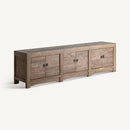 Pine Wood 6-Door TV Stand | Vical Home Untza