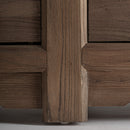 Pine Wood 6-Door TV Stand | Vical Home Untza