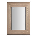 Brown Ash Rectangular Mirror | Vical Home Lugano