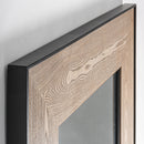Brown Ash Rectangular Mirror | Vical Home Lugano
