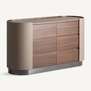 Eucalyptus Veneer 6-Drawer Chest | Vical Home Kandern