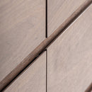 Hospitality furniture - Brown Oak Veneer 6-Drawer Chest - www.oroatrade.com