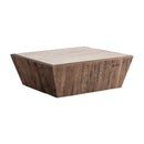 Aged Wood Travertine Coffee Table | Vical Home Merkem