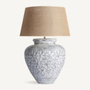 Hospitality furniture - White Terracotta Table Lamp - www.oroatrade.com