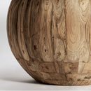Teak Round Base Dining Table | Vical Home Erloy