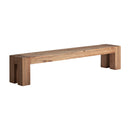 Hospitality furniture - Natural Pine Wood Bench - www.oroatrade.com