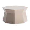 Hospitality furniture - Cream Octagonal Side Table - www.oroatrade.com