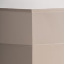 Hospitality furniture - Cream Octagonal Side Table - www.oroatrade.com