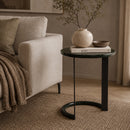 Hospitality furniture - Green Lacquered Side Table - www.oroatrade.com