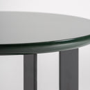 Hospitality furniture - Green Lacquered Side Table - www.oroatrade.com