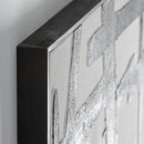 Black Paint Contemporary Wall Art | Vical Home Ezrah