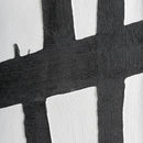 Black Paint Contemporary Wall Art | Vical Home Ezrah