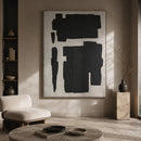 Black Modern Minimalist Wall Art | Vical Home Ciro