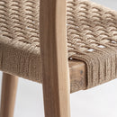 Hospitality furniture - Natural Teak Dining Chairs (2) - www.oroatrade.com