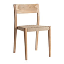 Hospitality furniture - Natural Teak Dining Chairs (2) - www.oroatrade.com