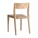 Hospitality furniture - Natural Teak Dining Chairs (2) - www.oroatrade.com