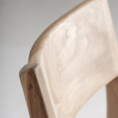 Hospitality furniture - Natural Teak Dining Chairs (2) - www.oroatrade.com
