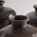 Brown Iron Antique Vase | Vical Home Mahe