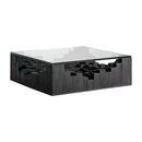 Black Geometric Base Coffee Table | Vical Home Petria
