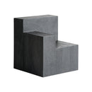 Hospitality furniture - Black Wooden Geometrical Side Table - www.oroatrade.com