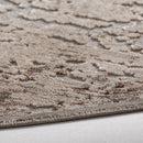 Brown-Toned Round Viscose Carpet | Vical Home Karen