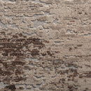 Brown-Toned Round Viscose Carpet | Vical Home Karen