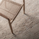 Brown-Toned Round Viscose Carpet | Vical Home Karen