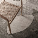 Beige & Green Round Carpet | Vical Home Gabrielle