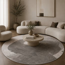 Beige & Green Round Carpet | Vical Home Gabrielle