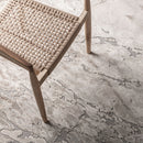 Brown Viscose Round Carpet | Vical Home Ginale