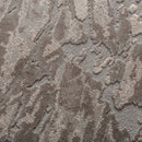 Brown Viscose Round Carpet | Vical Home Ginale