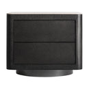 Hospitality furniture - Gray Oak 2-Door Bedside Table - www.oroatrade.com