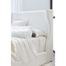White Upholstered Bed | Living Essentials Balboa