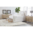 White Upholstered Bed | Living Essentials Balboa