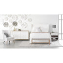 White Upholstered Bed | Living Essentials Balboa
