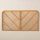 Natural Rattan Queen Size Headboard | Bali Loom Sakina | Oroatrade.com