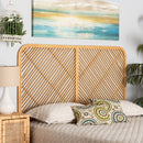 Natural Rattan Queen Size Headboard | Bali Loom Sakina | Oroatrade.com