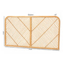 Natural Rattan Queen Size Headboard | Bali Loom Sakina | Oroatrade.com