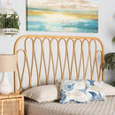 Rattan Rods Queen Sized Headboard | Bali Loom Carrick | Oroatrade.com