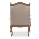 Wooden French Provincial Accent Chair | Bali Loom Oreille | Oroatrade.com