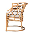 Bohemian Rattan Accent Chair | Bali Loom Aster | Oroatrade.com