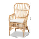 Handmade Rattan Accent Chair | Bali Loom Aya | Oroatrade.com