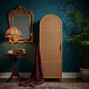 Arched Rattan Accent Cabinet | Bali Loom Paloma | Oroatrade.com